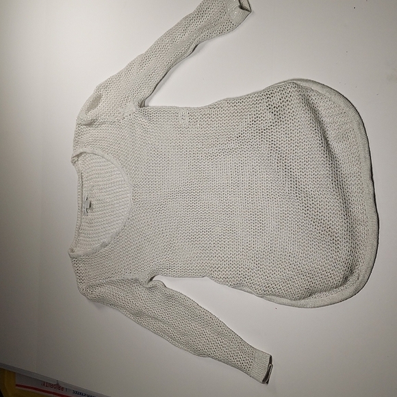 New York & Company Fishnet Top Size S - Picture 1 of 6